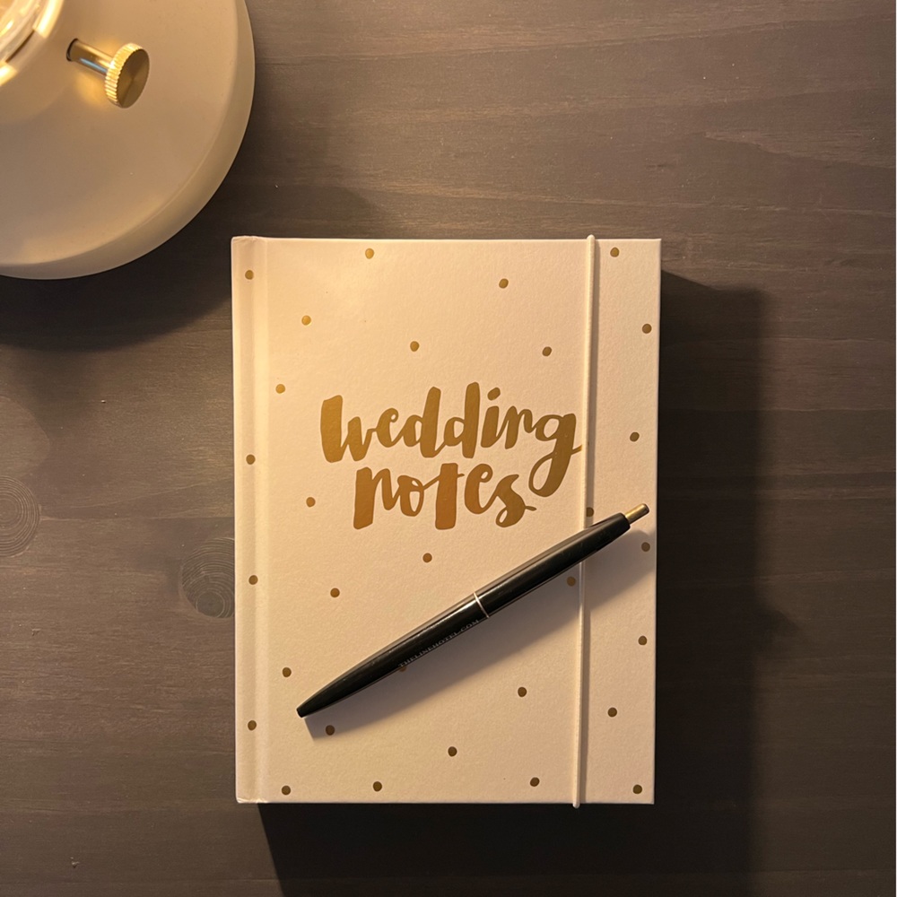 Wedding Notes Journal
